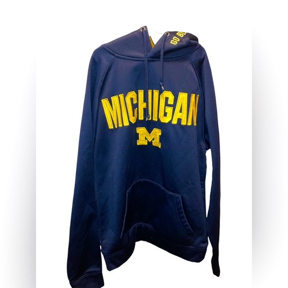 Women’s size Small Colosseum “GO BLUE “ Michigan Wolverine’s Hoodie - Picture 1 of 4